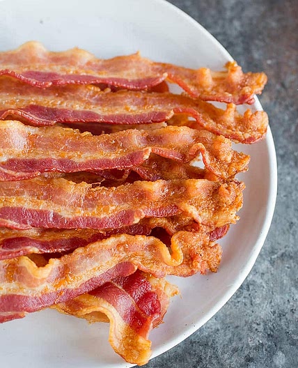 Bacon baked dish