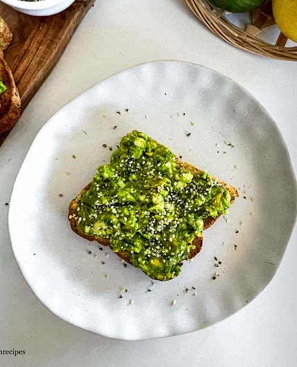 Cottage Cheese Avocado Toast