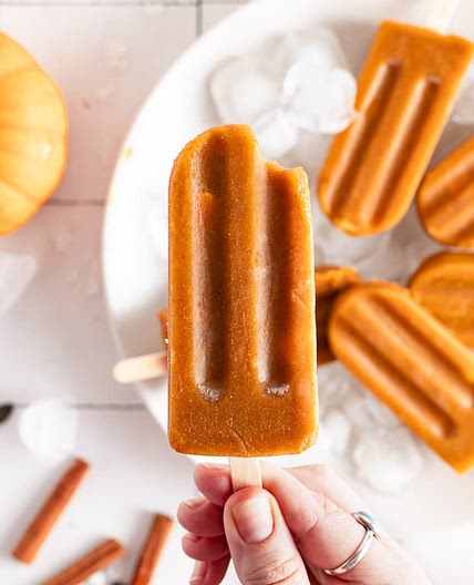 Pumpkin Popsicles