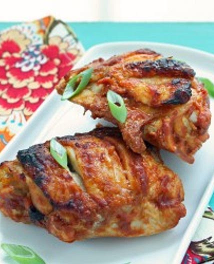 Tandoori Style Chicken Thighs - Low Carb and Gluten Free