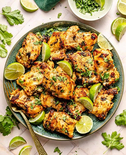 Cilantro Lime Chicken Thighs