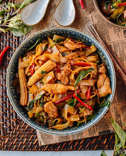 Drunken Noodles (Pad Kee Mao)