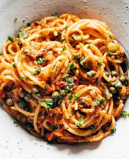 Roasted Tomato Puttanesca