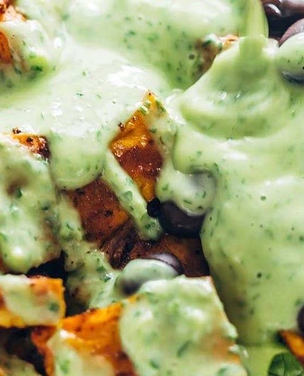 Five Minute Avocado Cilantro Dressing