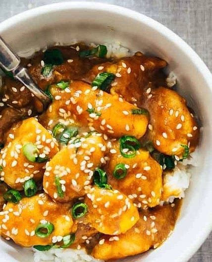 30-Minute Sesame Mango Chicken Teriyaki