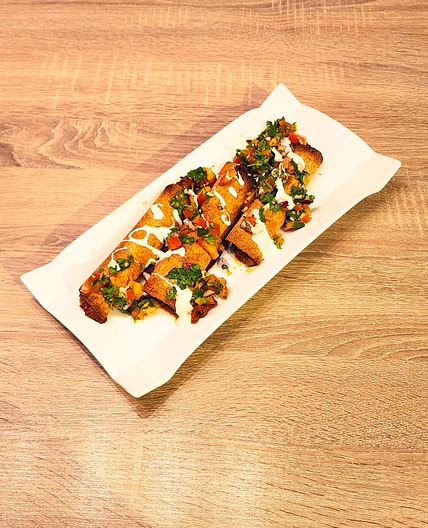 Taquitos au bœuf et fromage