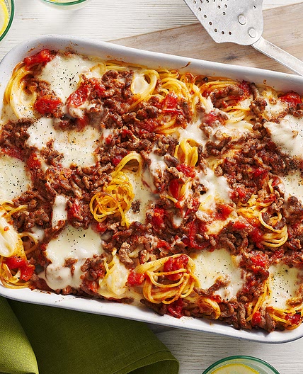 Spaghetti lasagne