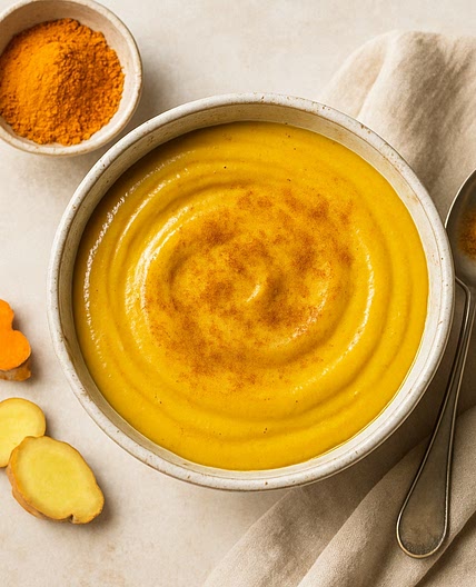 Golden Turmeric Anti-Inflammatory Custard
