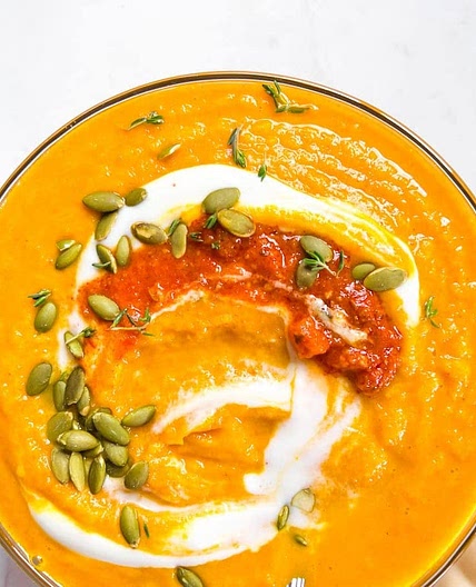 Butternut Squash and Carrot Soup