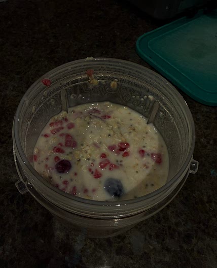 Overnight oats from Norman