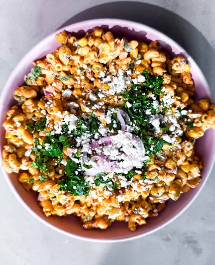 Elote Pasta Salad (Mexican Street Corn)