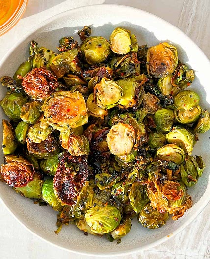 Hot Honey Brussel Sprouts