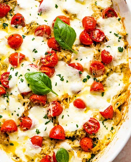 Caprese Chicken Casserole