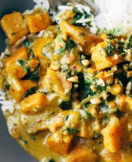 Creamy Thai Sweet Potato Curry