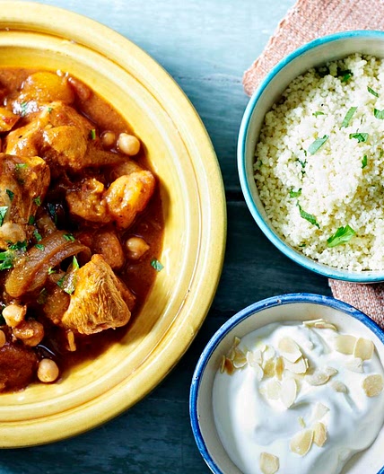 Easy chicken tagine