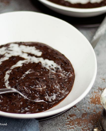 Bubur Pulut Hitam (Black Glutinous Rice Pudding)