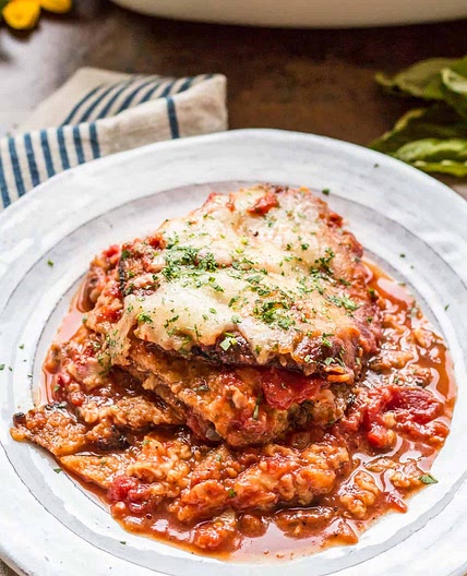 Baked Eggplant Parmesan Recipe