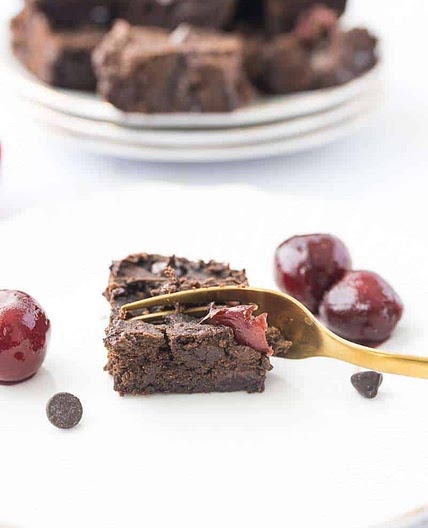 Chocolate Cherry Protein Brownies Recipe – Anti-Inflammatory, Gluten-Free, No Refined Sugar