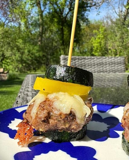 Zucchini Beef Sliders