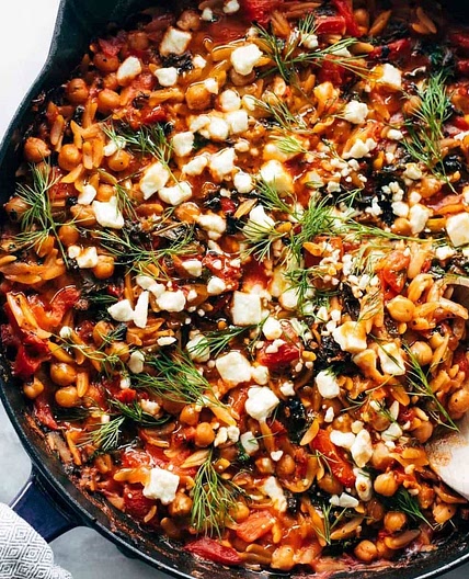 Greek Baked Orzo
