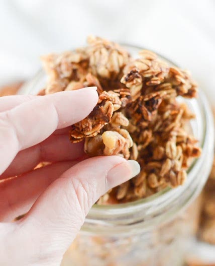 Easy Banana Bread Granola