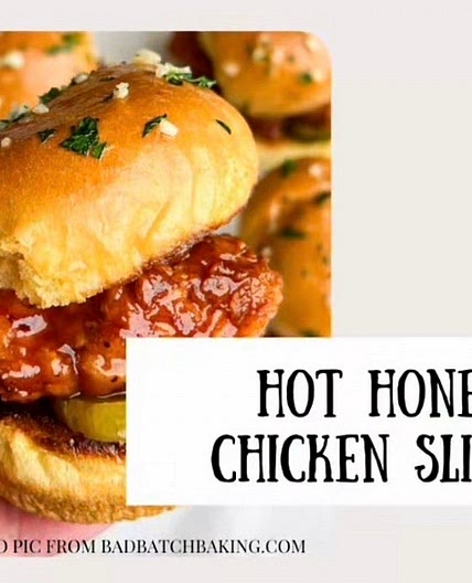 Hot Honey Chicken Sliders