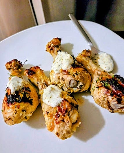Lemon Garlic Chicken Drumsticks