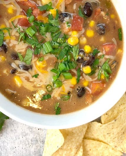 Refried Bean Soup