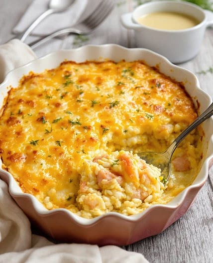 Salmon Rice Casserole