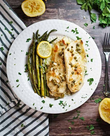 Lemon Chicken Piccata (Paleo, AIP, Whole30)