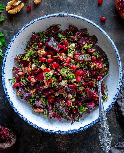 Pancar Salatasi (Turkish Beetroot Salad)