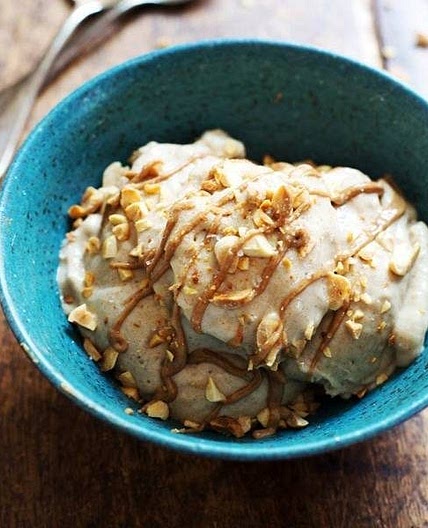 Peanut Butter Banana Ice Cream
