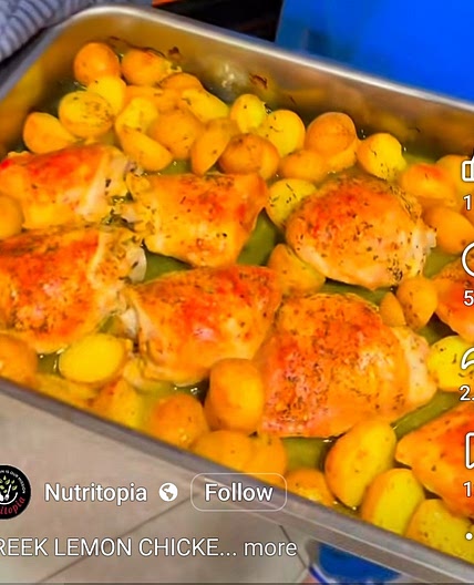 Greek Lemon Chicken & Potatoes