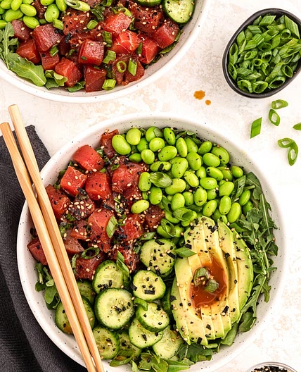 Tuna Poke Salad
