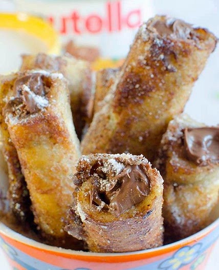 Luisa's Delicious Nutella Rollies