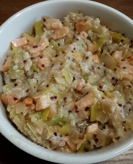 Gratin de quinoa à la crème