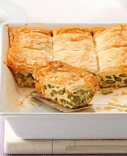 Asparagus Phyllo Bake