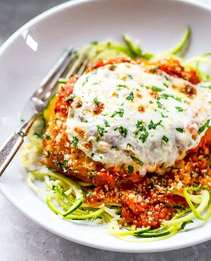 20 Minute Healthy Chicken Parmesan