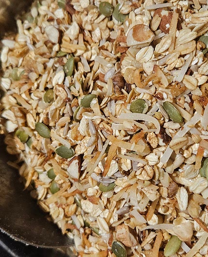 Andrea's toasted Muesli