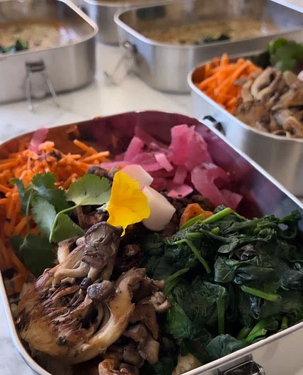 Black Bean and Mushroom Bowl - Brian Johnson's Blueprint