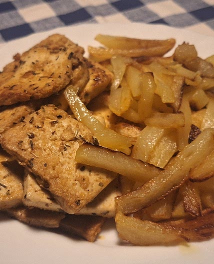 Tofu mediterráneo