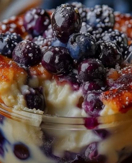🫐🍽️ Baked Blueberry Cottage Cheese Breakfast Bowl