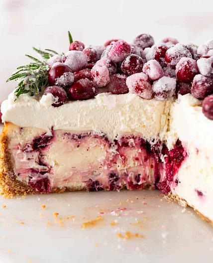 Cranberry Cheesecake