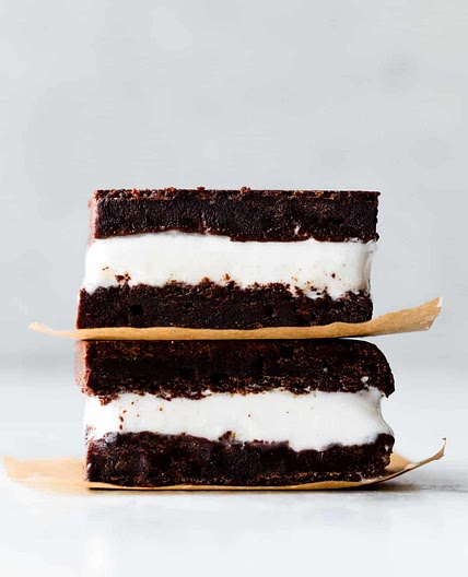 Brownie Ice Cream Sandwiches