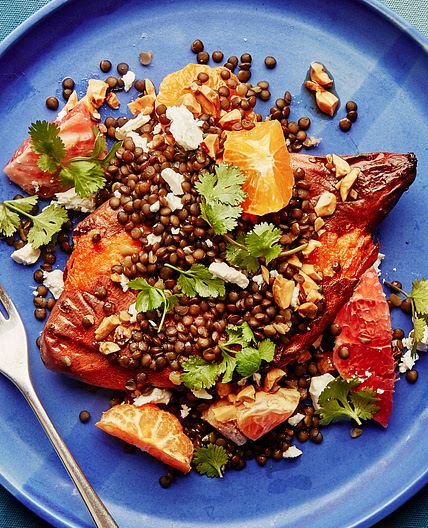 Loaded Sweet Potatoes