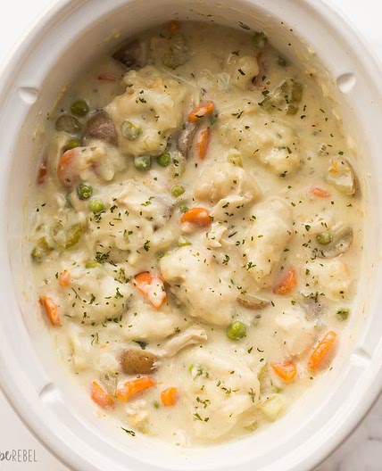 Crockpot Chicken and Dumplings