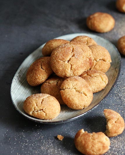 Keto Snickerdoodles (low-carb & glutenfrei)