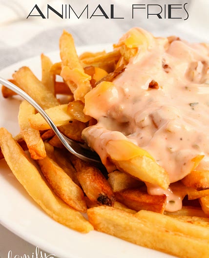 Copycat In N Out Animal Fries