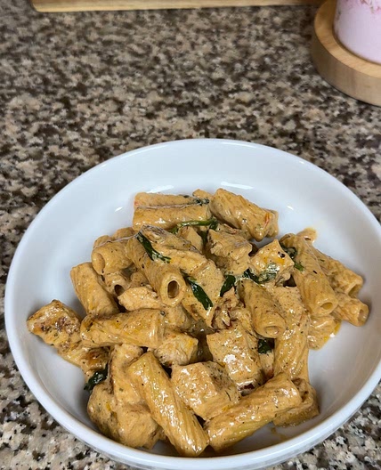 Creamy Tuscan Chicken Pasta 