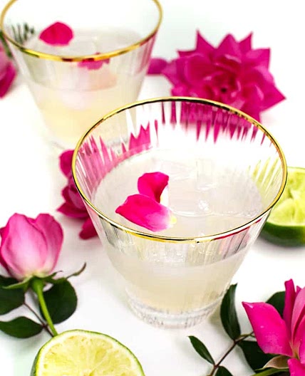 Elderflower Rose Gimlet